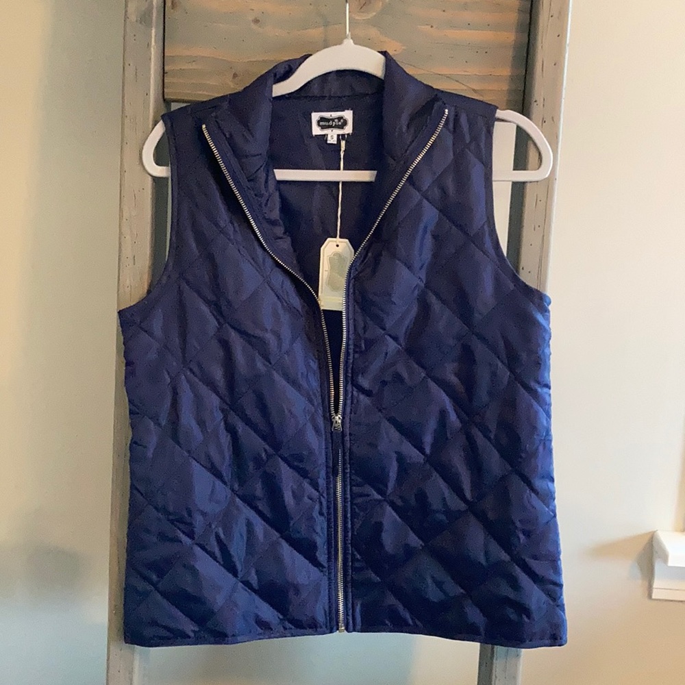 NWT Navy Vest